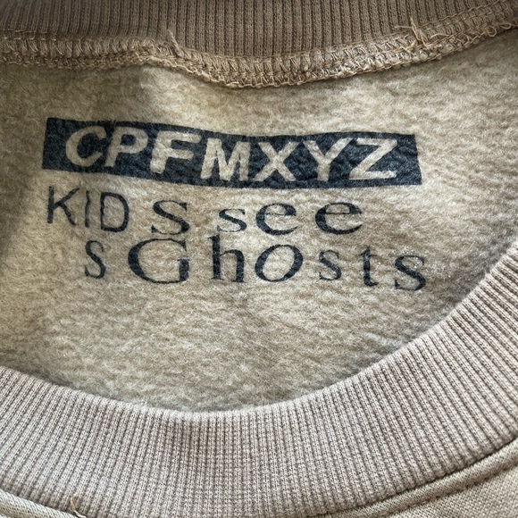 CPFM x Kids See Ghosts Lucky Me I See Ghosts Crewneck Sweatshirt Kanye West S - Picture 5 of 5
